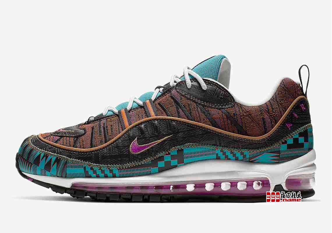 色彩丰富，Nike Air Max 98 “Black History Month”即将发售