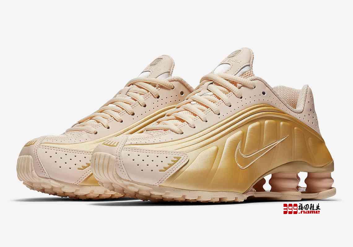 高调奢华，Nike Shox R4 推出全新“Guava Ice”女性配色