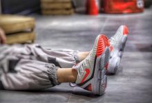Nike LeBron XVI Hot Lava 詹姆斯16 白粉热熔岩上脚图货号：CI1522-100