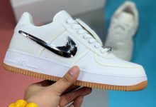 Travis Scott x Nike Air Force 1 AF1 TS超限量联名 纯白空军一号 货号：AQ4211-101