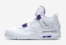 Air Jordan 4 白紫设计货号: CT8527-115 发售日期：2020年4月