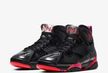 Air Jordan 7 WMNS 万圣节漆皮货号：313358-006 发售日期：2019年10 月 31 日