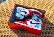 Air Jordan 1 High OG “Fearless” 上脚图 货号：CK5666-100 发售日期：2019年11 月 2 日