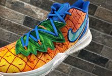 海绵宝宝 x Nike Kyrie 5 “Pineapple House”实拍欣赏