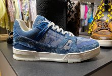 Virgil Abloh为 Louis Vuitton 408 鞋款注入牛仔布元素