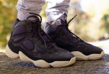 adidas Yeezy 500 High上脚图欣赏 货号: FW4968 发售时间: 2019.12