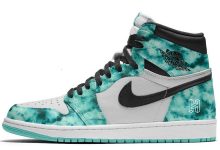 Air Jordan 1 High OG WMNS“ Tie-Dye” 货号：CD0461-100  发售日期：2020年6月11日