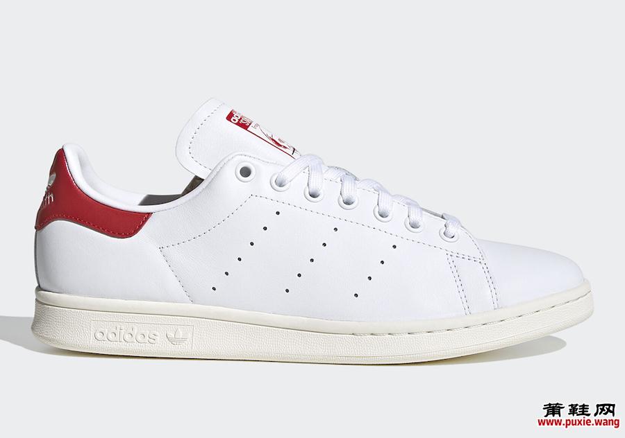 adidas Stan Smith情人节白色红色EH1736发售日期