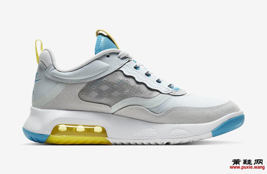 Jordan Air Max 200 White Blue Yellow CD6105-004发售日期