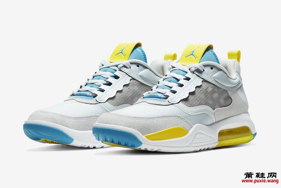 Jordan Air Max 200 White Blue Yellow CD6105-004发售日期