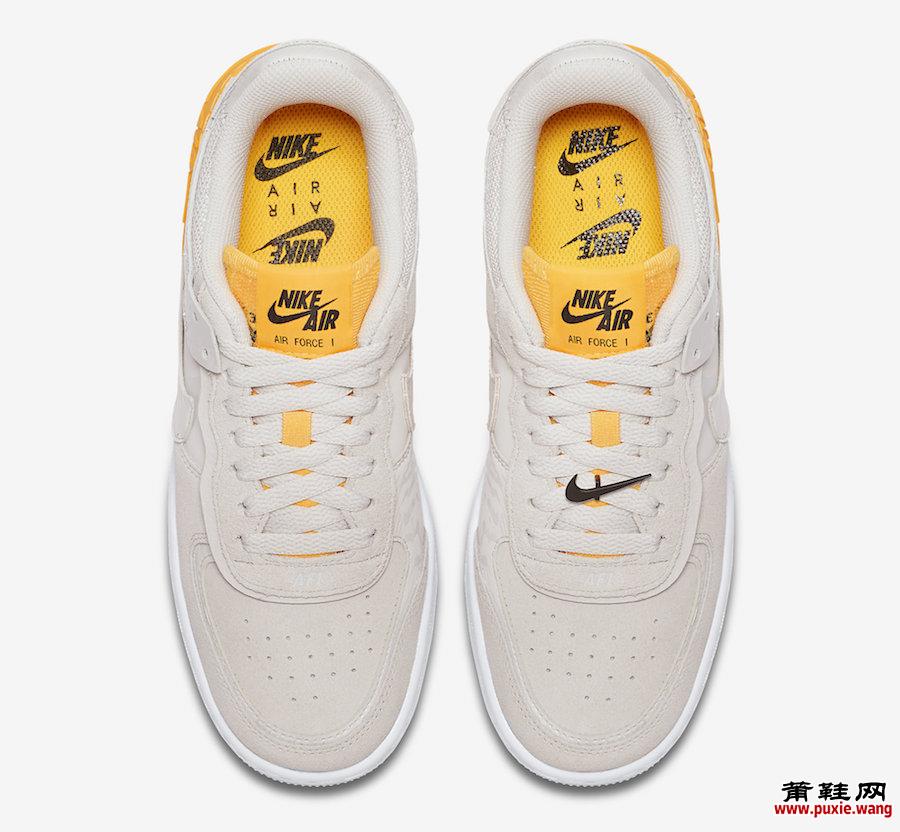 Nike Air Force 1 Shadow Beige Orange CU3446-001发售日期