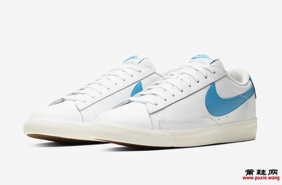 Nike Blazer Low Leather Laser Blue CI6377-104发售日期信息