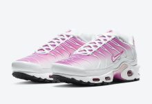 Nike Air Max Plus白粉红色即将上市，满满的少女情怀 货号：CZ7931-100