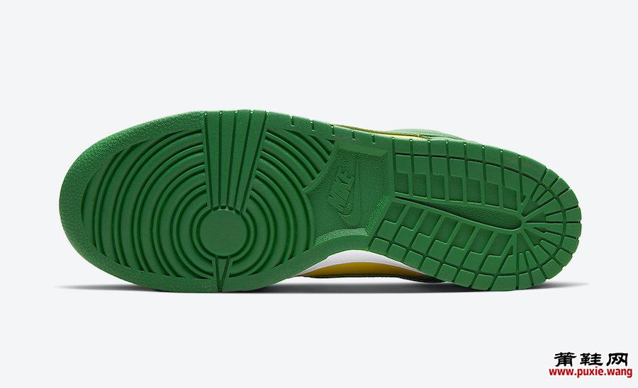 Nike Dunk Low Brazil CU1727-700 2020发售信息