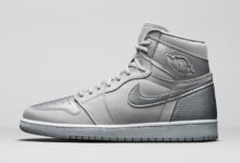 乔丹1代 Air Jordan 1 Retro High OG Japan“Metallic Silver”银脚趾将于7月25日发布 货号：DC1788-029