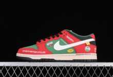 Nike SB Dunk Low 赛车红绿配色 低帮休闲运动滑板板鞋 MU0232-361