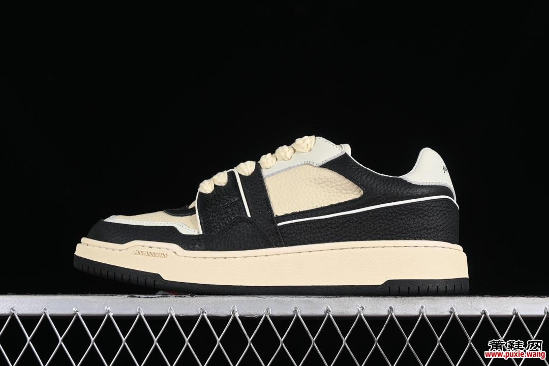 Foot Industry 春夏款复古低帮粗麻绳双鞋带 时尚板鞋面包鞋 AUA405-004