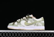 Nike Dunk Low FZBB 国风茶礼盒 宫庭龙井茶 SB绑带低帮休闲板鞋 DV0831-003