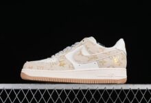 Nike Air Force 1'07 Low V联名-卡其小双勾 空军一号低帮休闲板鞋 SJ2088-001