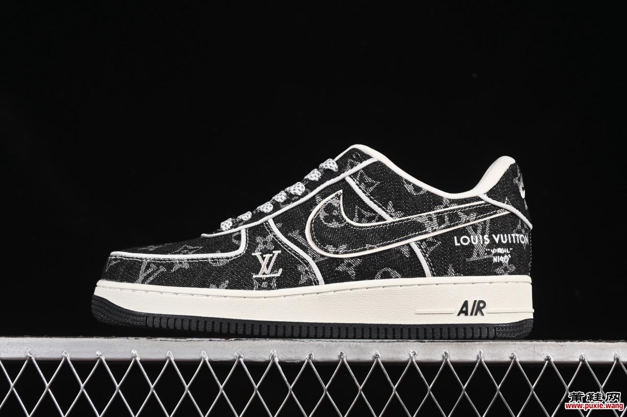 Nike Air Force 1 '07 Low LV联名 深黑色牛仔 空军一号低帮休闲板鞋 SC9207-531 深度解析