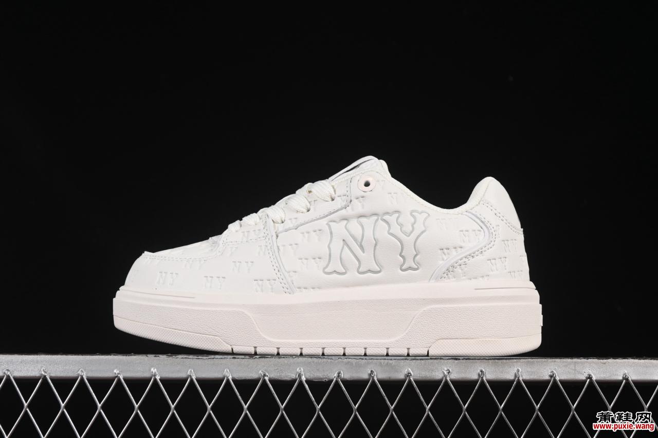 NY MLB Bigball Chunky Embo Monogram 3ASXE015N50WHS 深度解析：美式运动美学的机能化重构