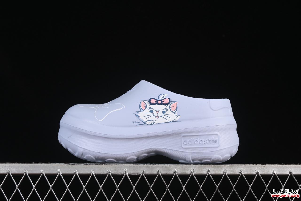 Hello Kitty x Adidas联名穆勒鞋：环保潮拖革新经典设计