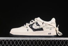 潮流与品质的碰撞！Nike Air Force 1'07 Low LV 联名深蓝抽绳板鞋惊艳登场