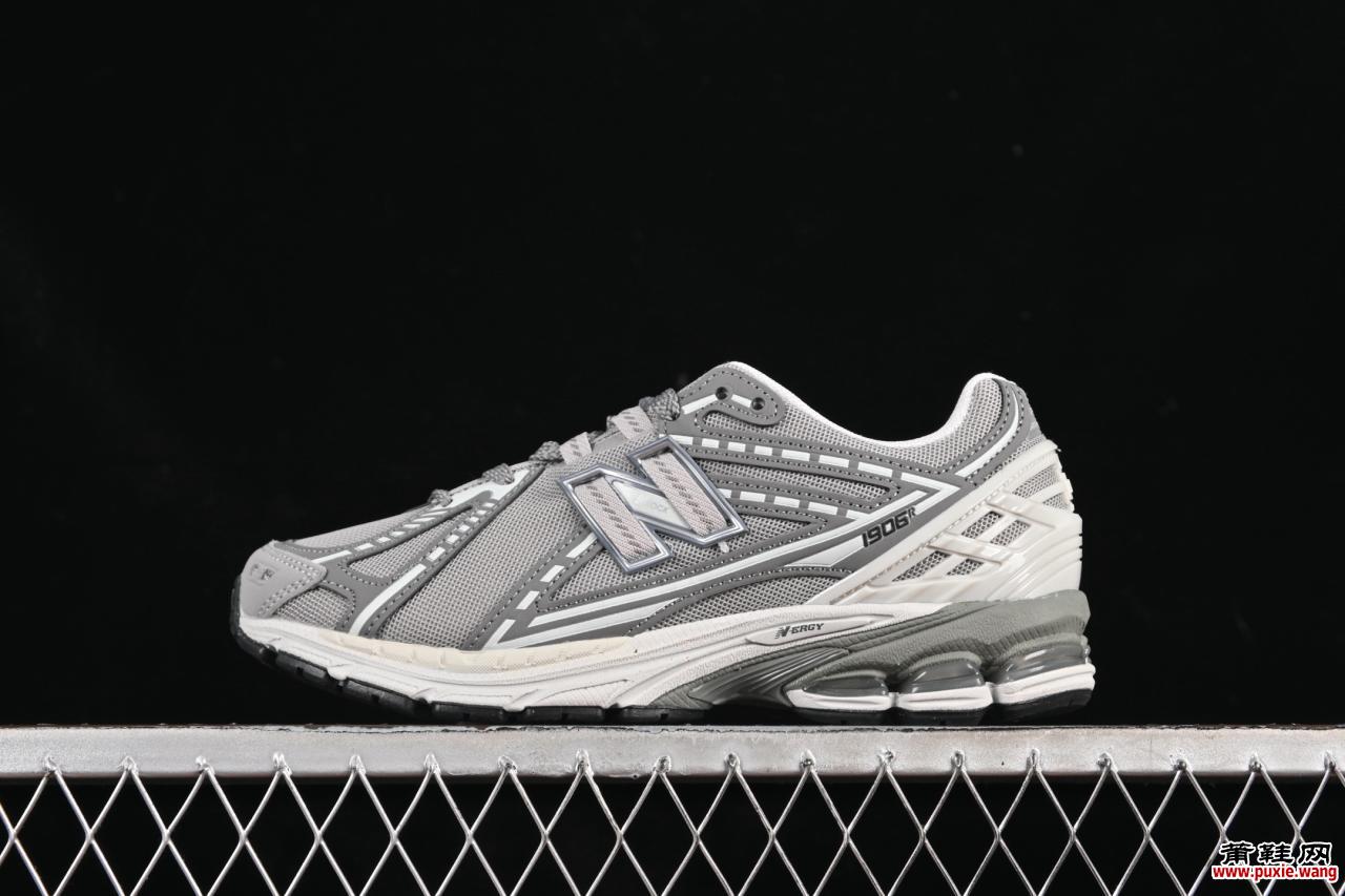 New Balance 1906RLC复刻千禧神作！牛剖革+外露缓震胶重构复古跑鞋基因
