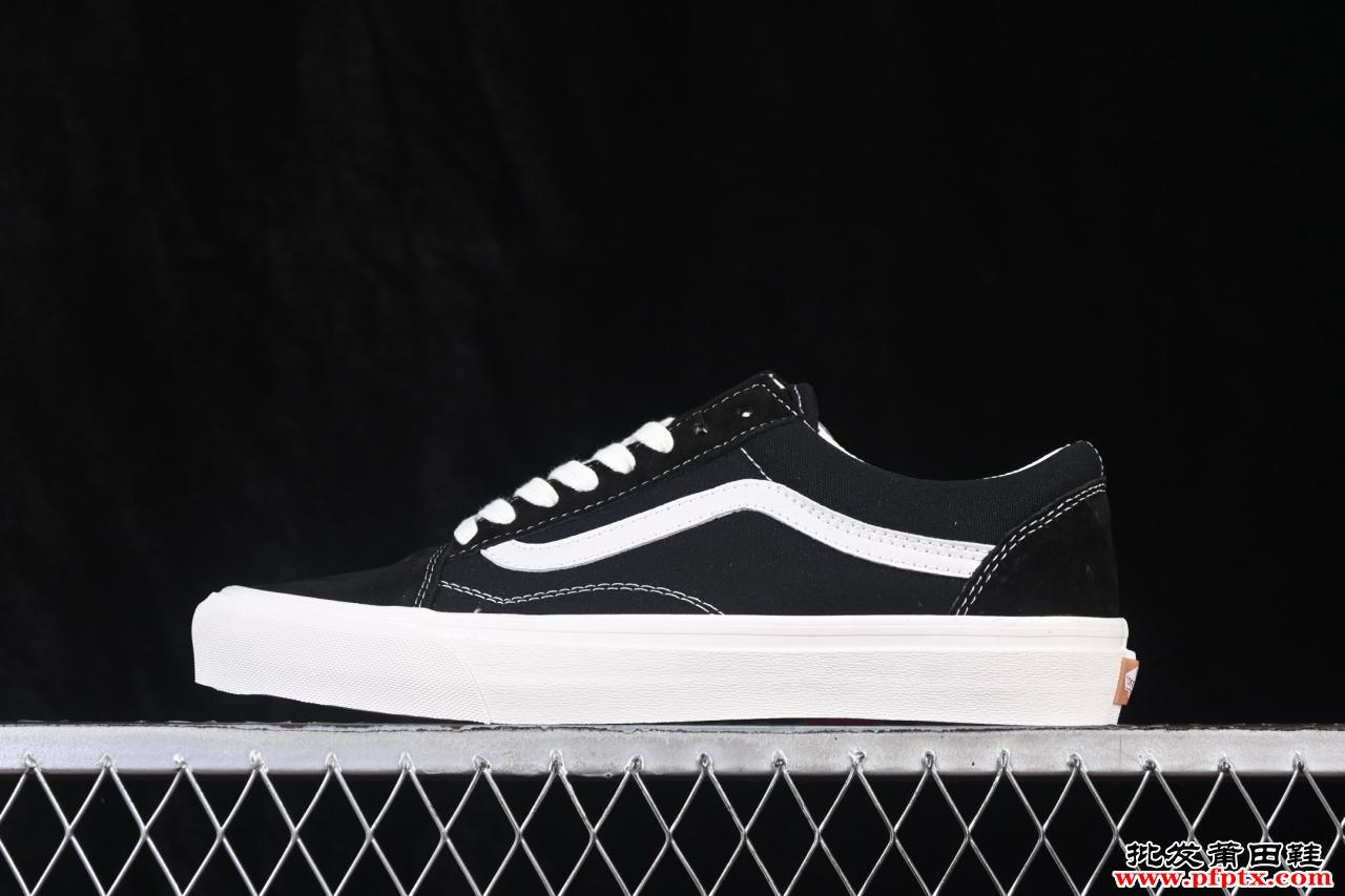 万斯Old Skool经典黑白棋盘格：硫化工艺与原厂细节的极致复刻之路