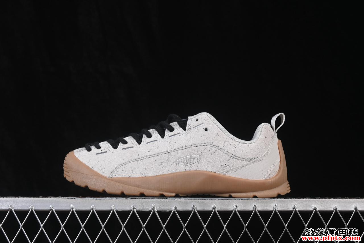 Keen Jasper 科恩日系街头复古风户外鞋 岩纹抓地大底包裹式鞋头1032130 Grayish White